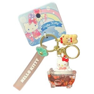 Sanrio Hello Kitty Keychain Bubble
Bathtub Pendant/ Bag Charm  NWT